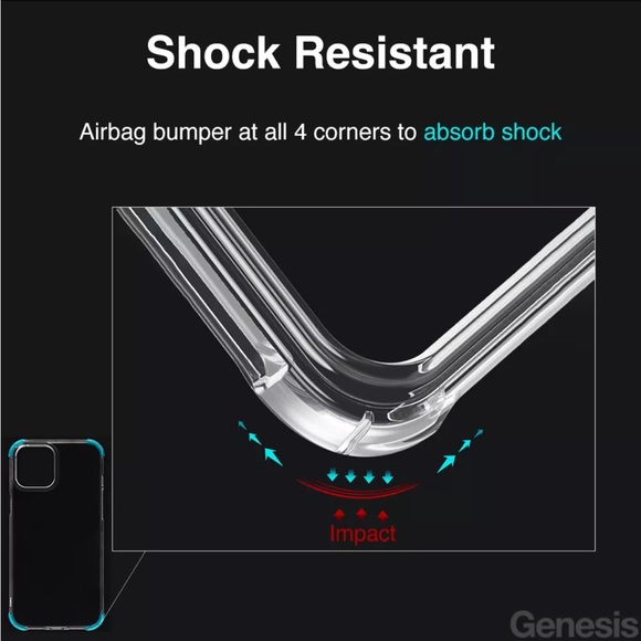 iPhone 14 Clear Protective Anti-Fall Thickening Case - Picture 4 of 6